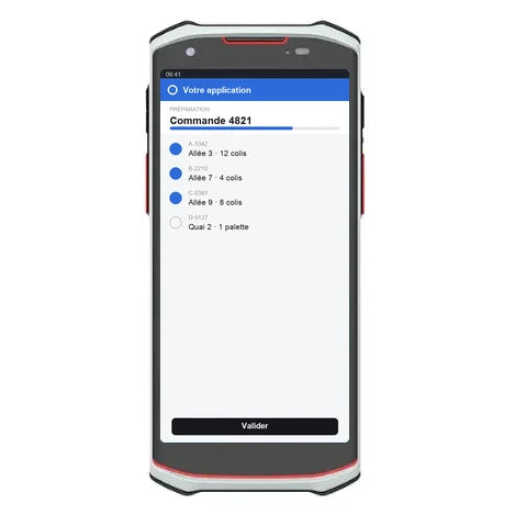 BE503 – PDA durci 5,5 pouces 5G, IP66